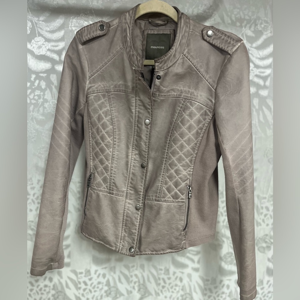 Women Faux Leather Jacket